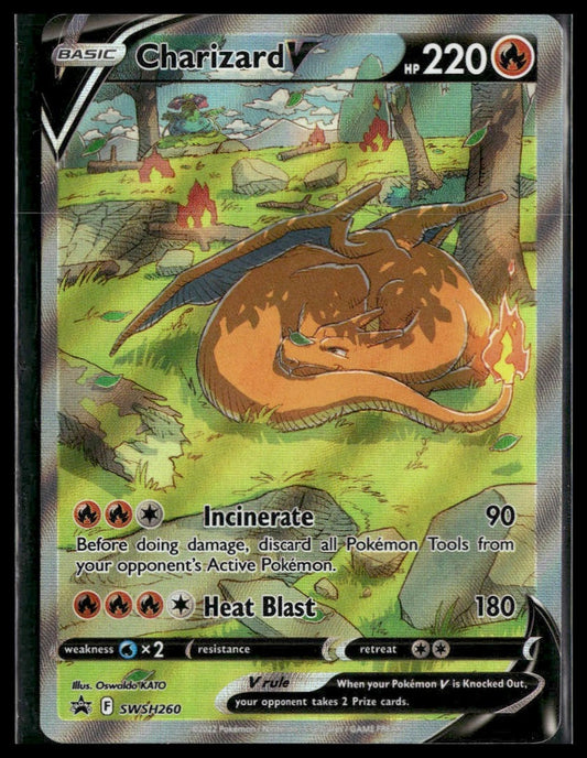 Charizard V #SWSH260 Sword & Shield Promo Cards NM