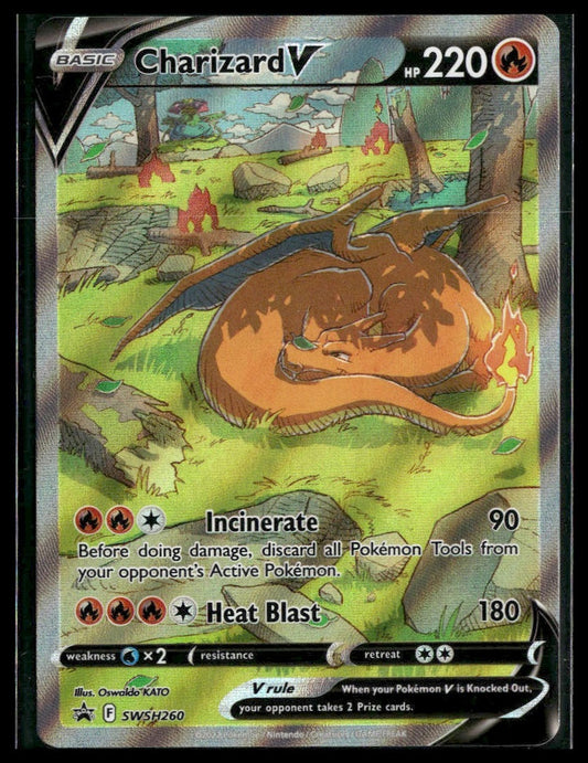 Charizard V #SWSH260 Sword & Shield Promo Cards NM