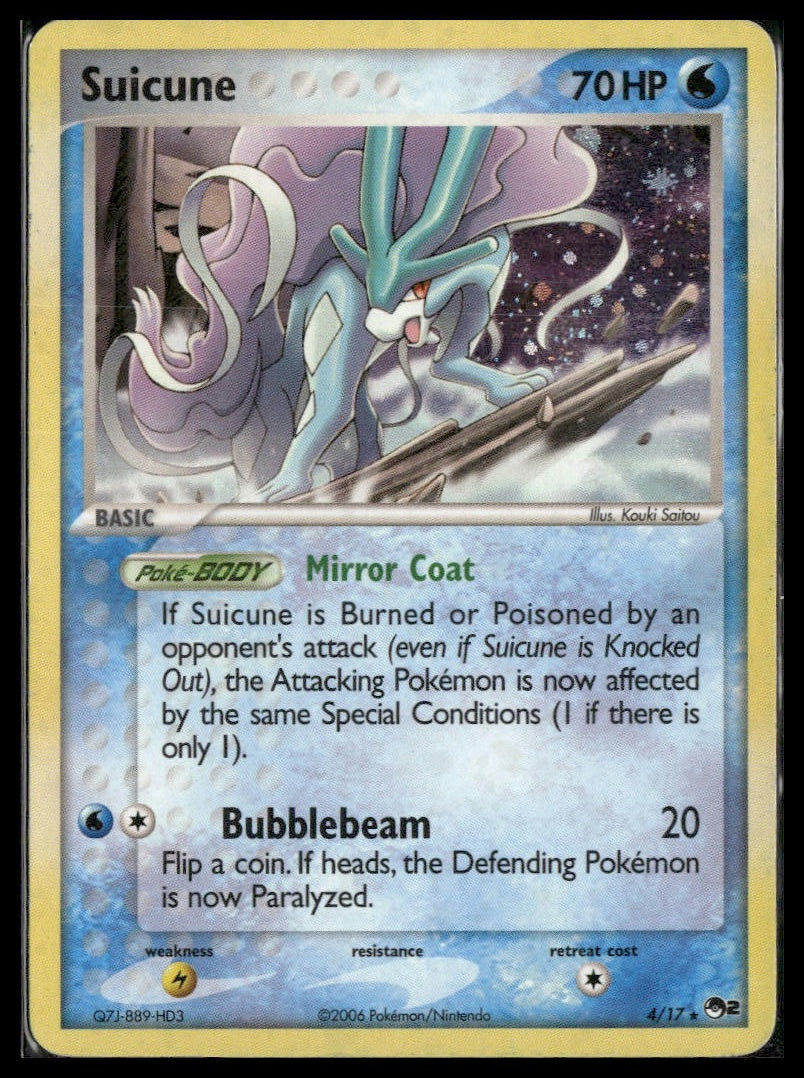 Suicune #004/017 Holo POP Series 2 LP