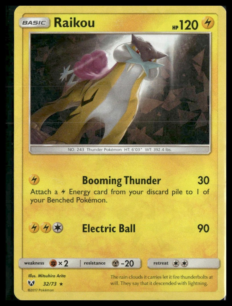 Raikou #32/73 Shining Legends MP