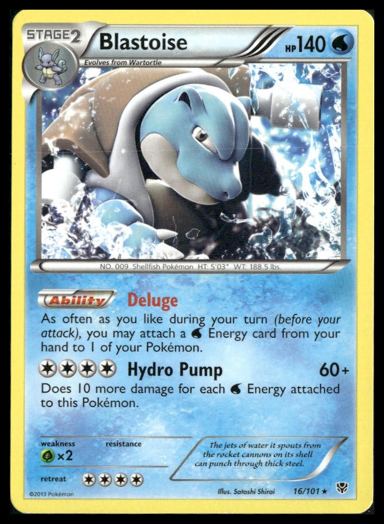 Blastoise #16/101 Plasma Blast LP