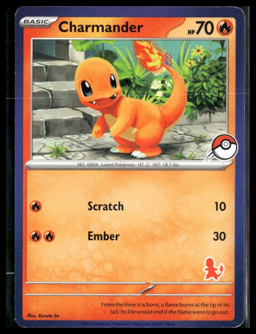 Charmander (Blue Border) # My First Battle LP
