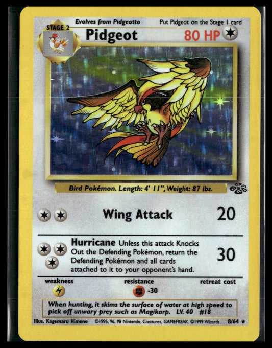 Pidgeot #08/64 Jungle LP
