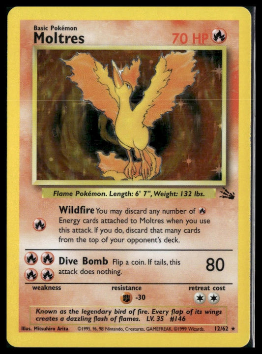 Moltres #12/62 Fossil LP