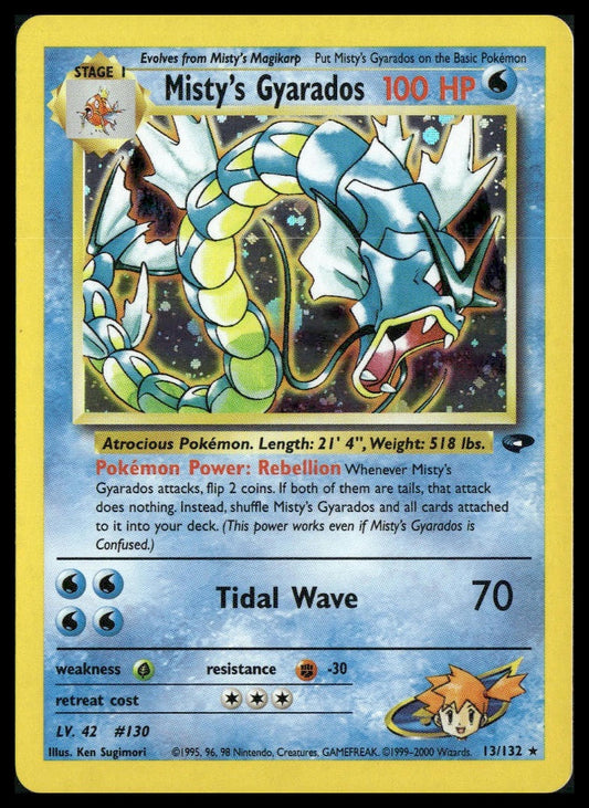 Misty's Gyarados #013/132 Gym Challenge VLP