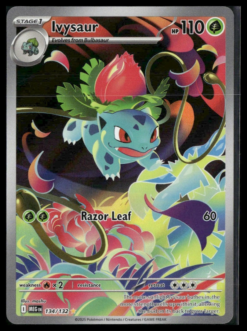 Ivysaur #134/132 Mega Evolution NM