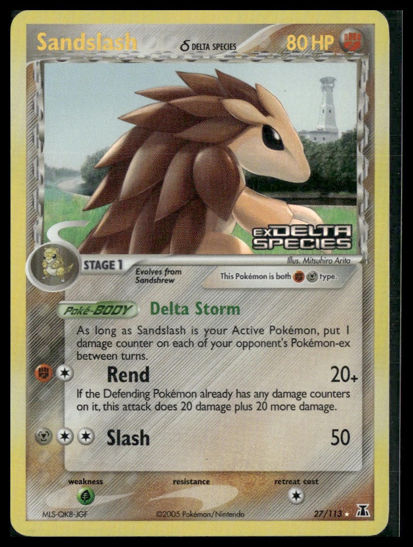 Sandslash (Delta Species) #27/113 Delta Species LP