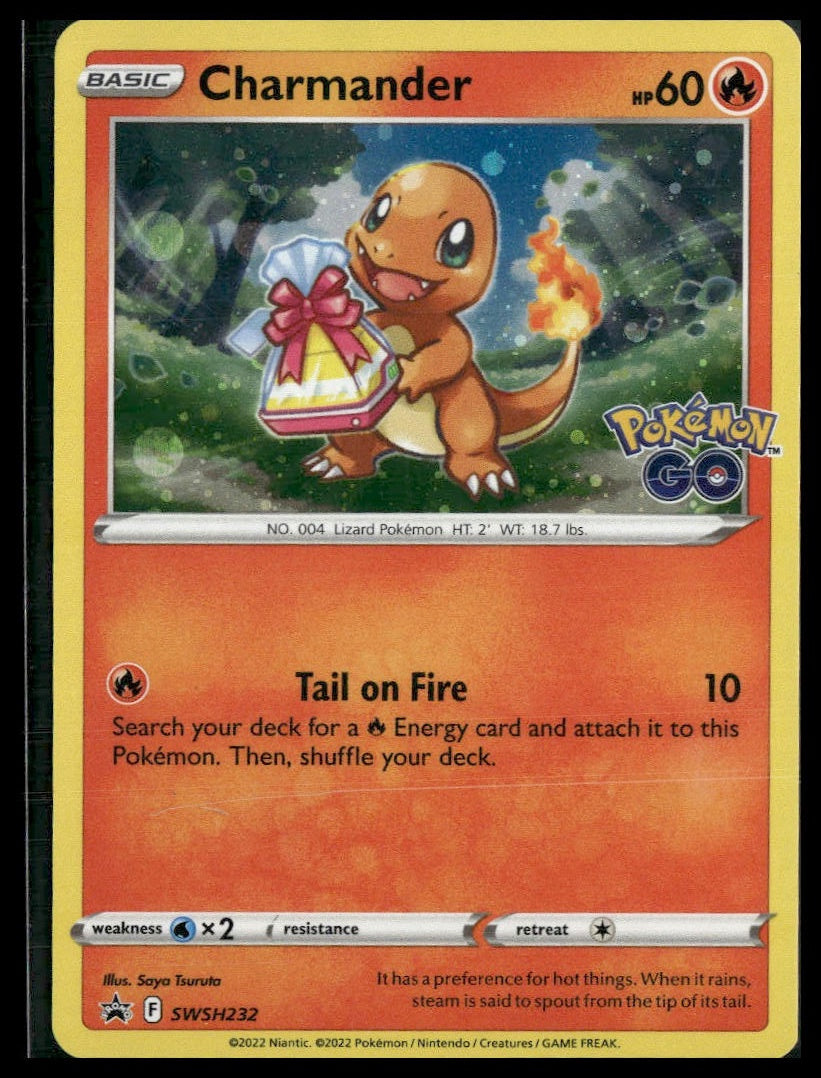 Charmander #SWSH232 Pokémon Go Promo VLP