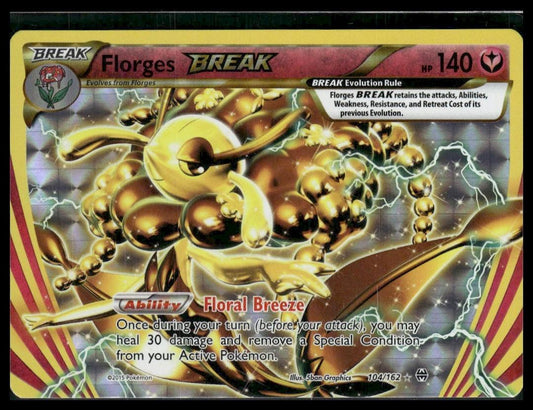 Florges BREAK #104/162 XY - BREAKthrough NM