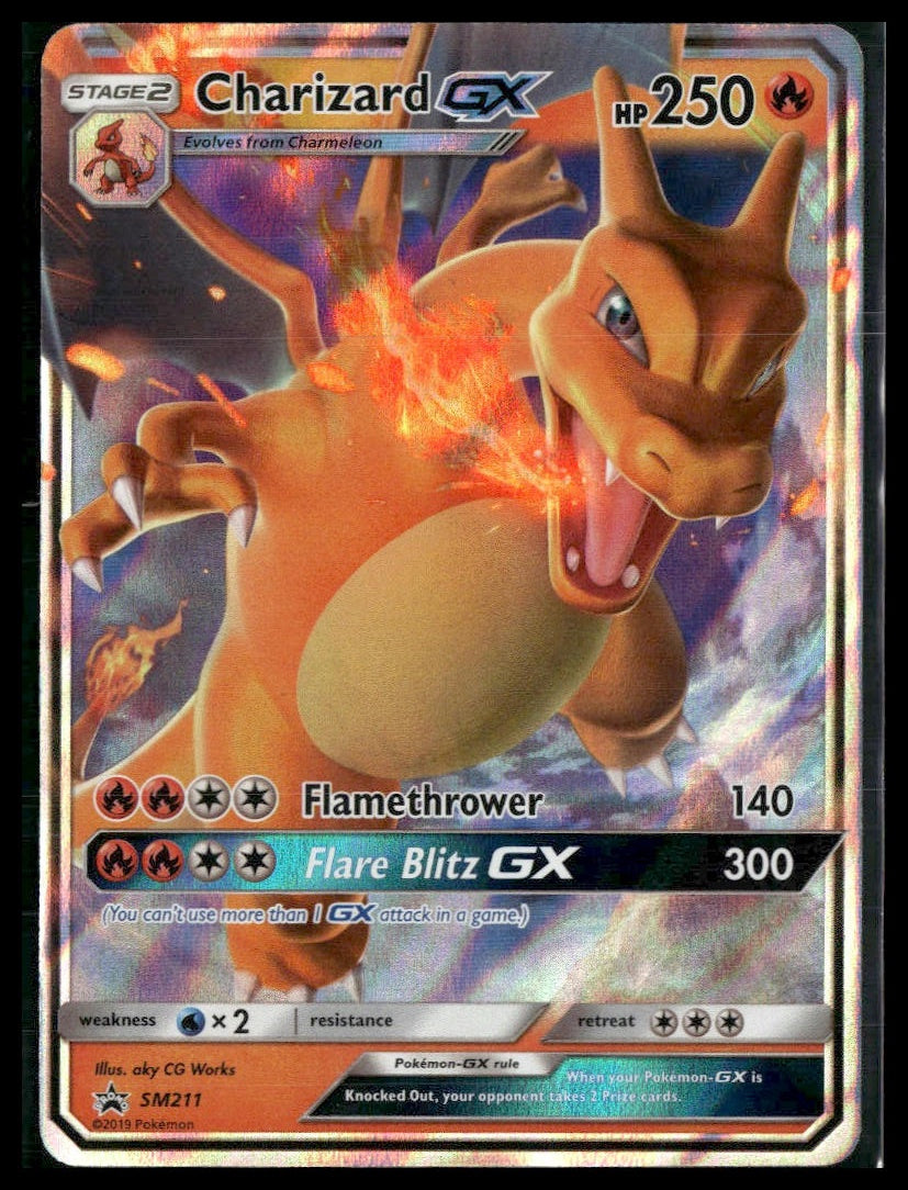 Charizard GX #SM211 SM Promos NM