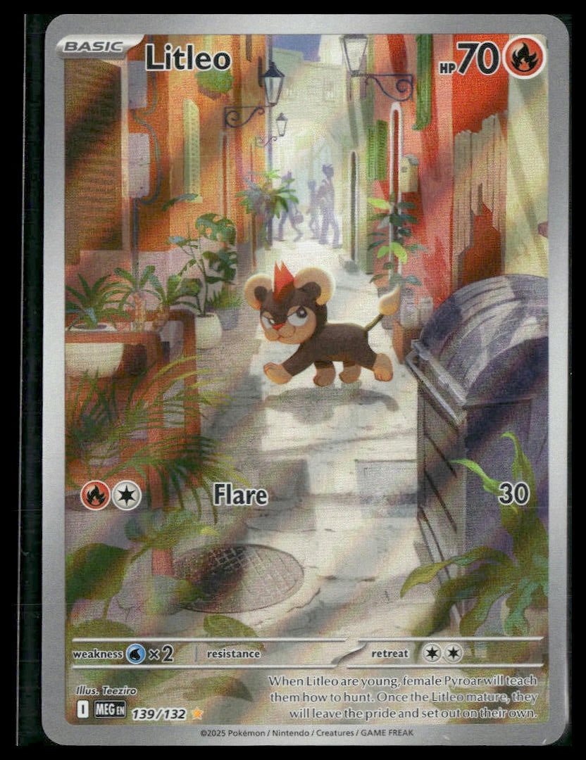 Litleo #139/132 Mega Evolution NM