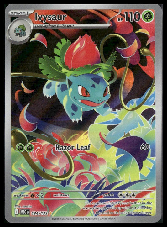 Ivysaur #134/132 Mega Evolution NM