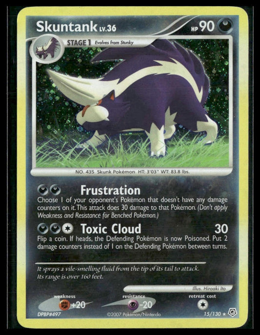 Skuntank #15/130 Diamond and Pearl MP