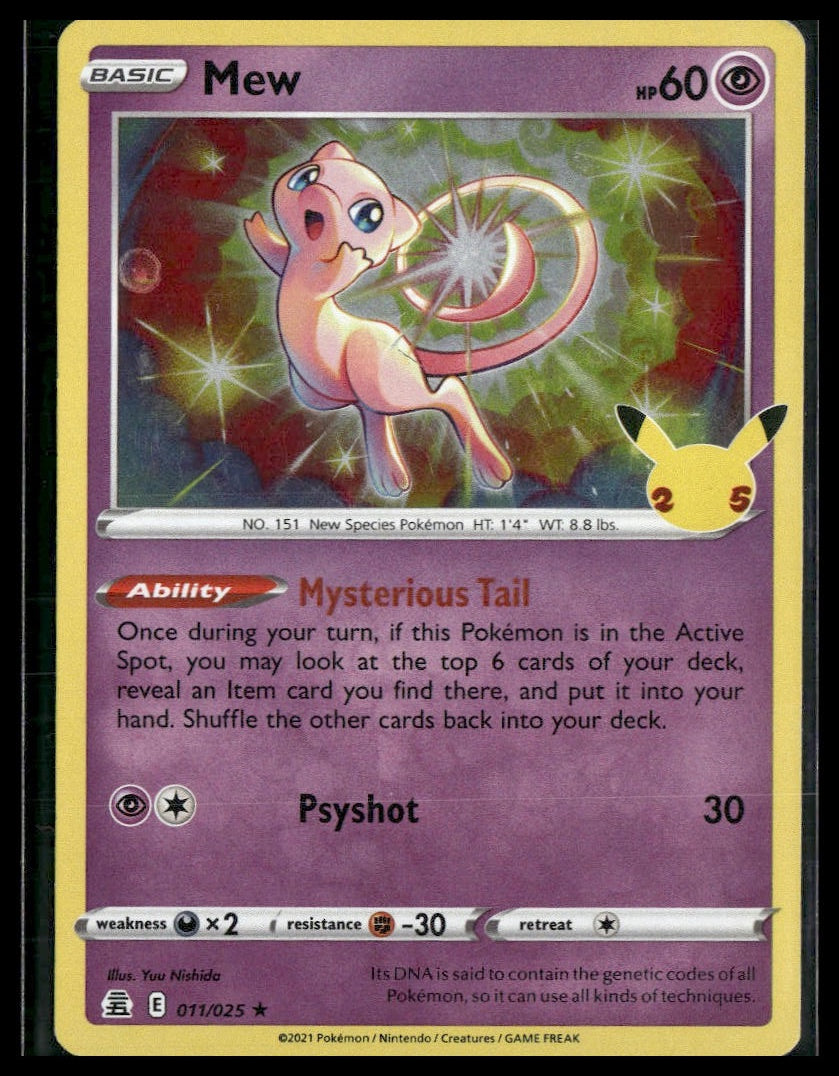 Mew #011/025 Celebrations LP