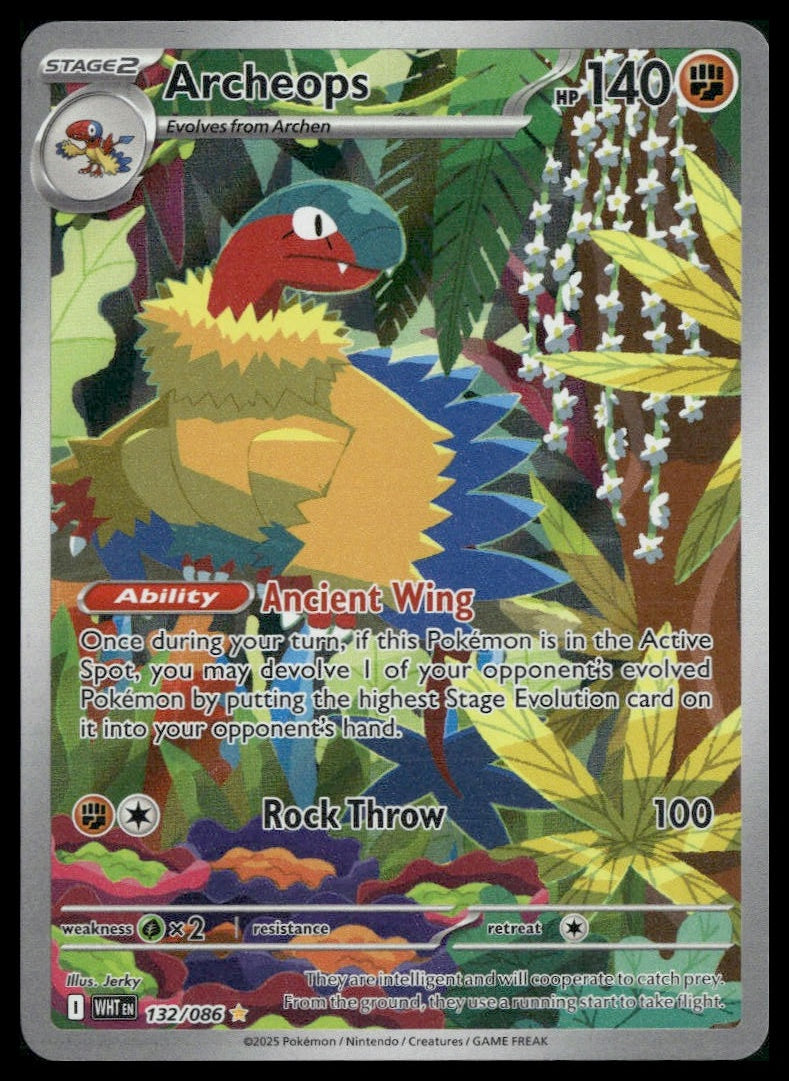 Archeops #132/086 White Flare NM