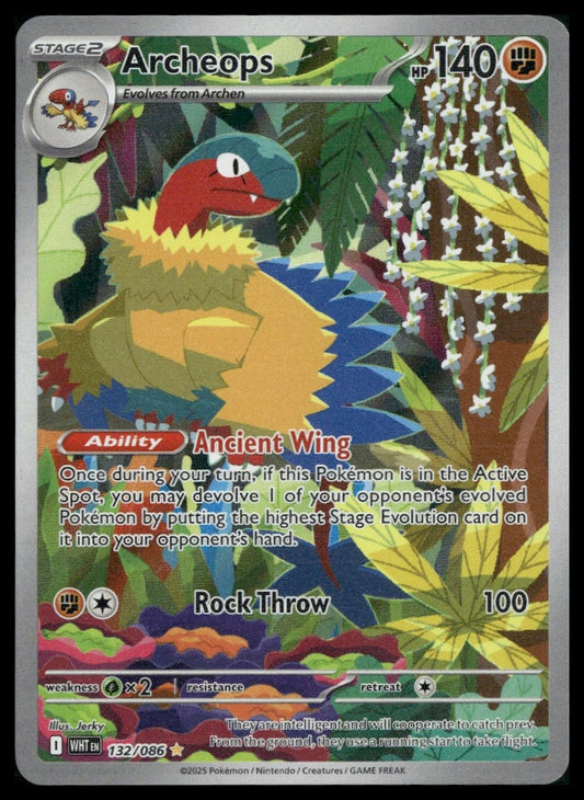 Archeops #132/086 White Flare NM