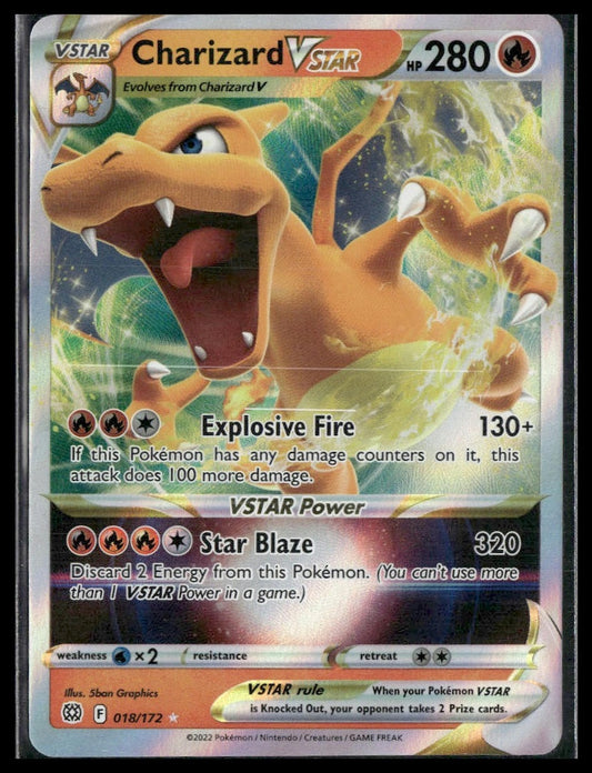 Charizard VSTAR #018/172 Brilliant Stars NM