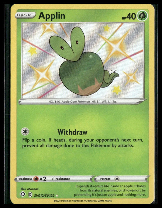 Applin #SV012/SV122 Shining Fates: Shiny Vault LP