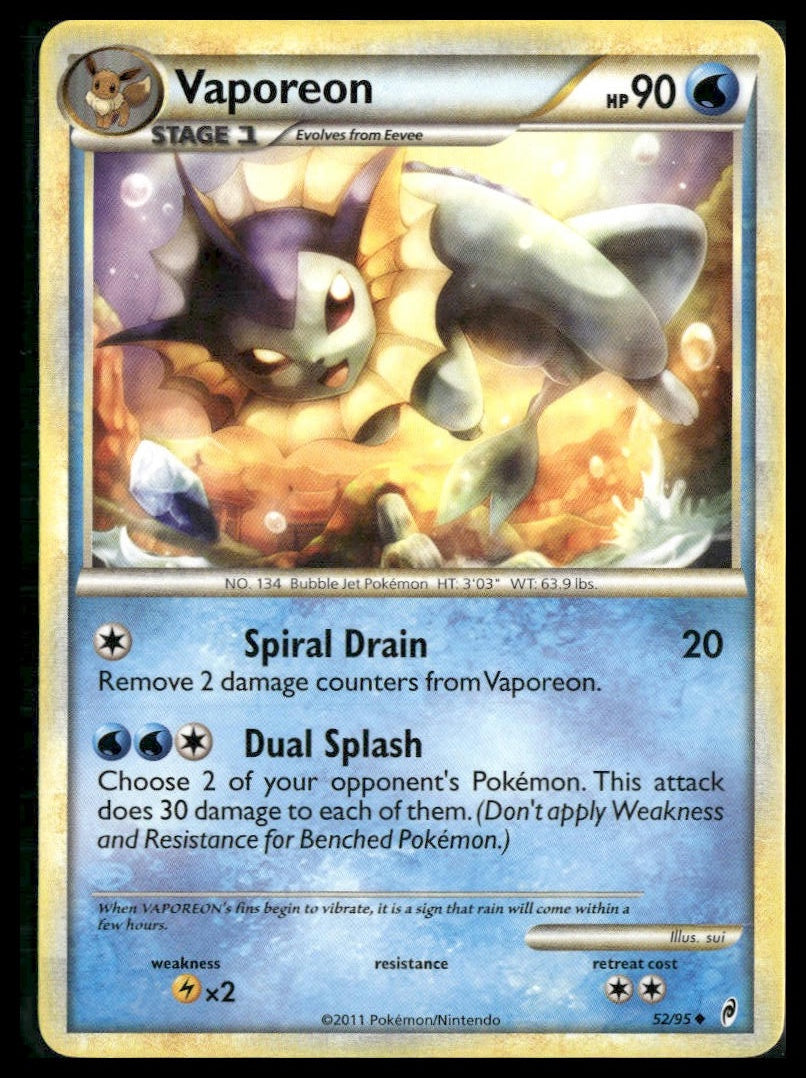 Vaporeon #41/90 Undaunted NM