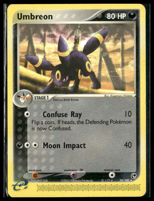 Umbreon #24/100 Sandstorm LP