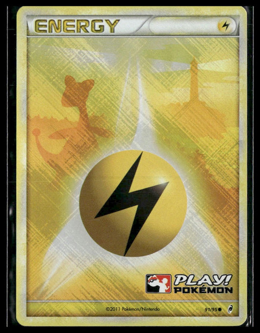 Lightning Energy #091/095 Crosshatch League & Championship Cards VLP