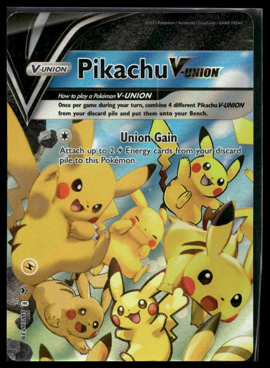 Pikachu V-Union #SWSH139 Sword & Shield Promo Cards VLP