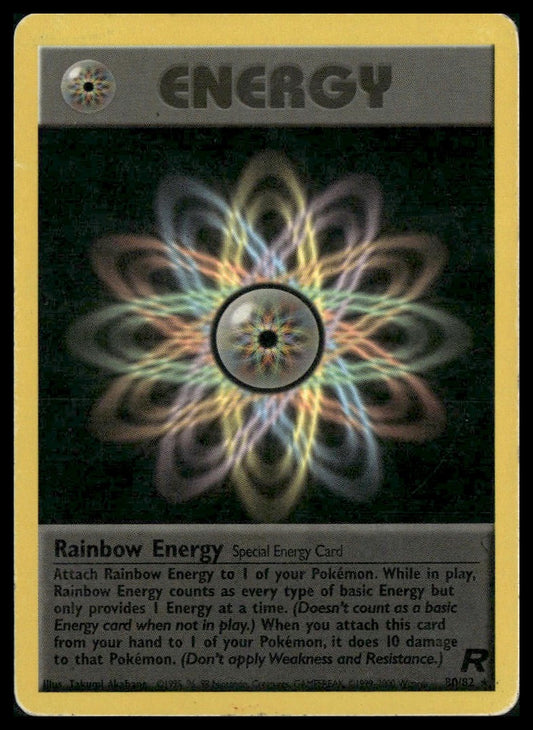 Rainbow Energy #80/82 Team Rocket HP