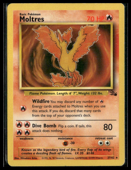 Moltres #27/62 Fossil LP