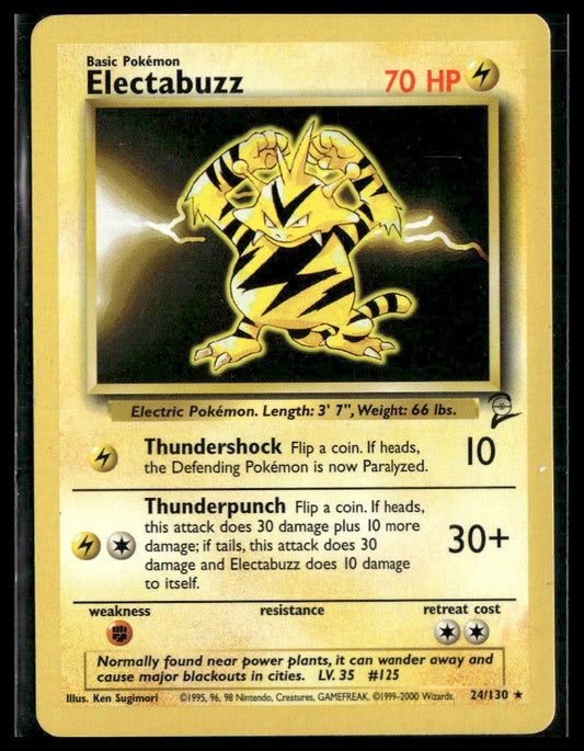 Electabuzz #024/130 Base Set 2 LP