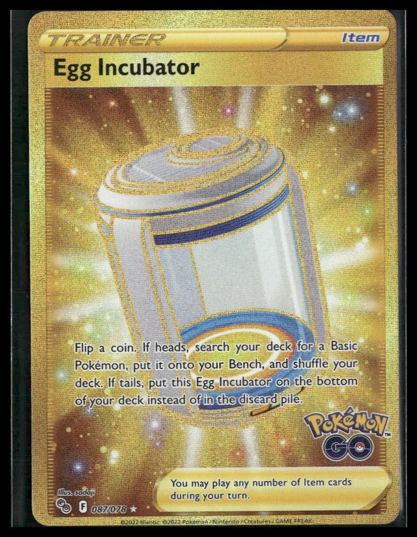 Egg Incubator (Secret) #087/078 Pokemon GO VLP