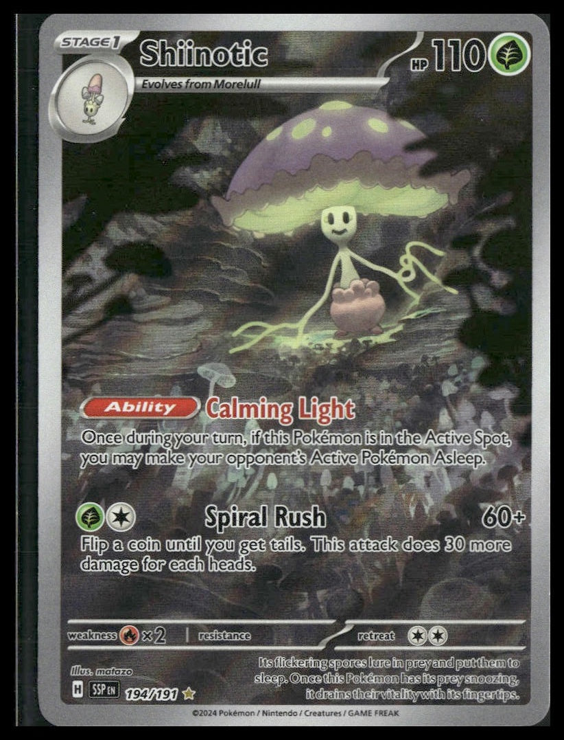 Shiinotic #194/191 Surging Sparks LP