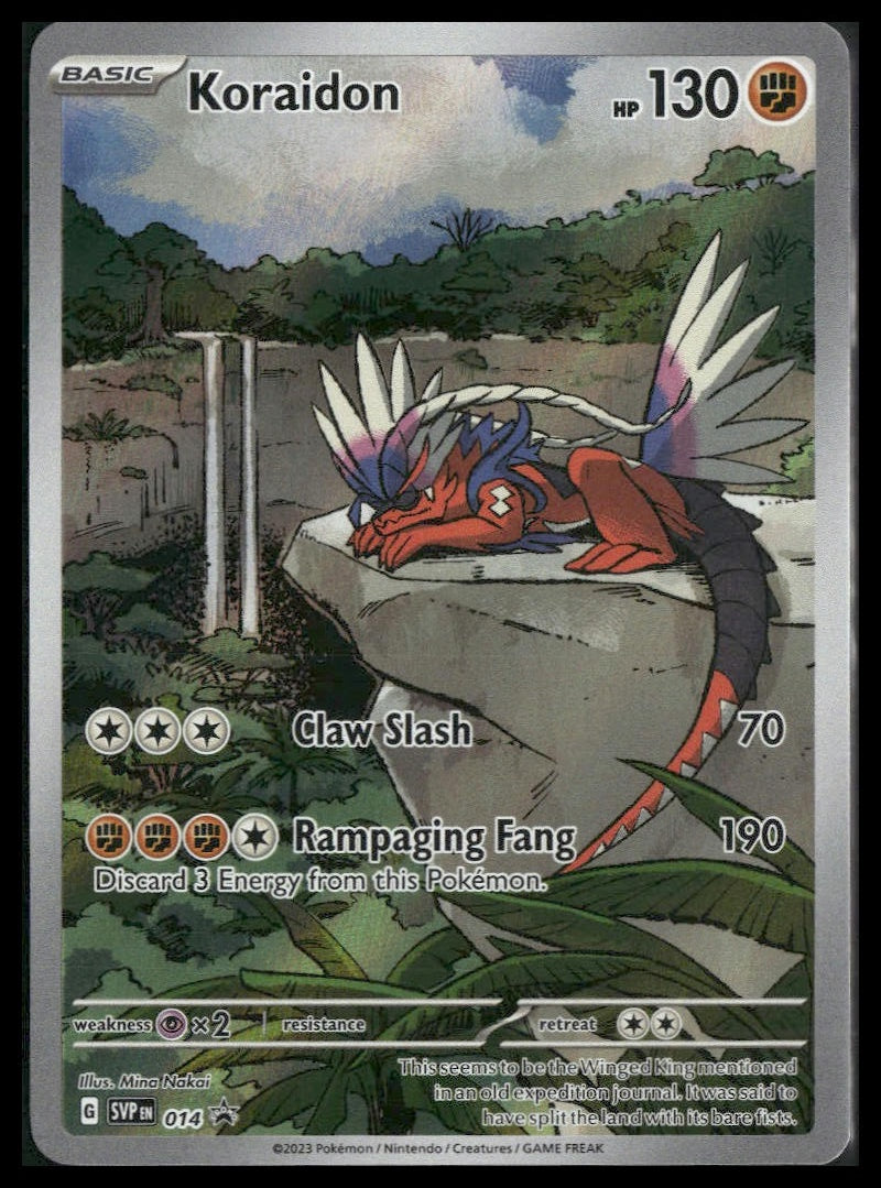 Koraidon #014 Scarlet & Violet ETB Promo NM