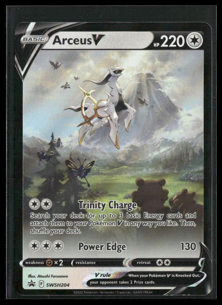Arceus V #SWSH204 Sword & Shield Promo Cards NM
