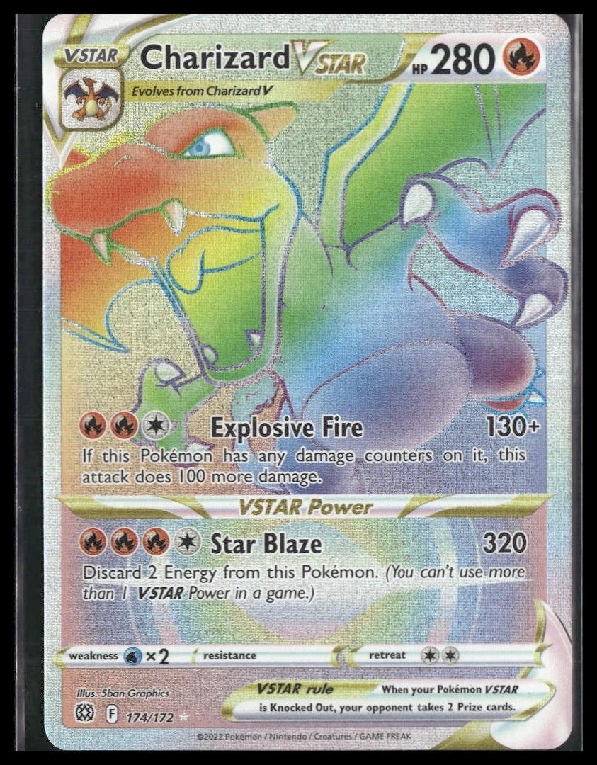 Charizard VSTAR (Secret) #174/172 Brilliant Stars VLP