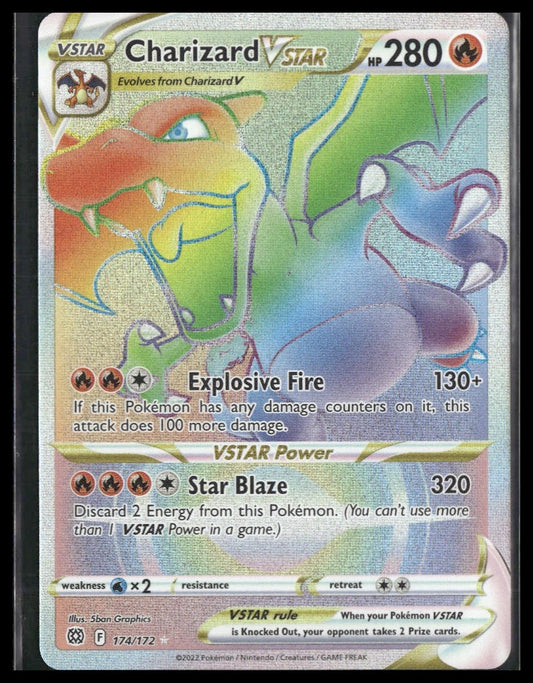 Charizard VSTAR (Secret) #174/172 Brilliant Stars VLP