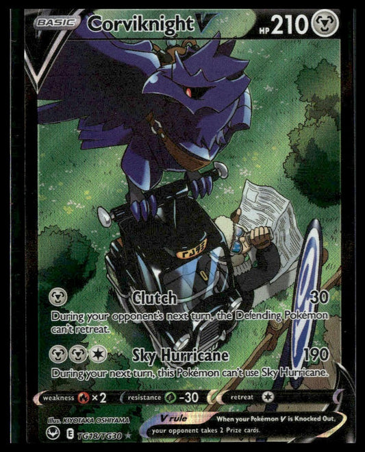 Corviknight V #TG18/TG30 Silver Tempest Trainer Gallery NM