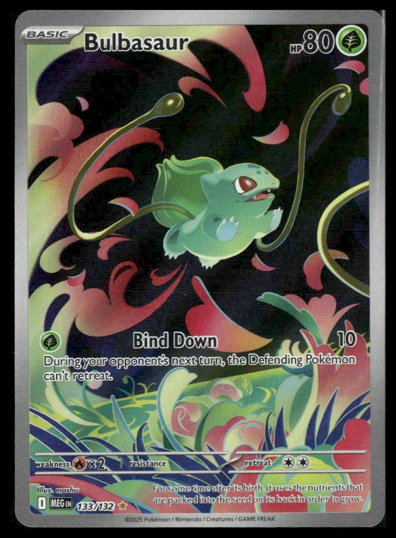 Bulbasaur #133/132 Mega Evolution NM