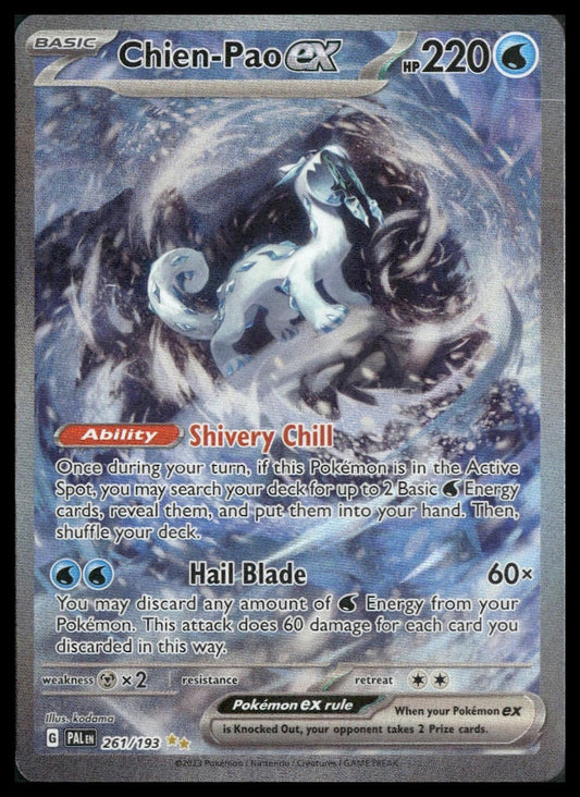 Chien-Pao ex #261/193 Paldea Evolved VLP