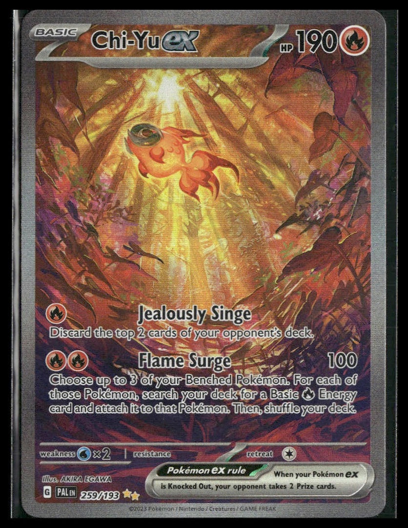 Chi-Yu ex #259/193 Paldea Evolved NM