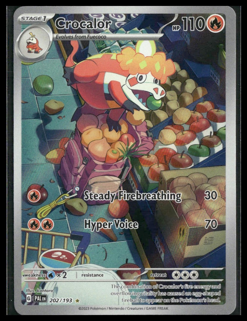 Crocalor #202/193 Paldea Evolved NM