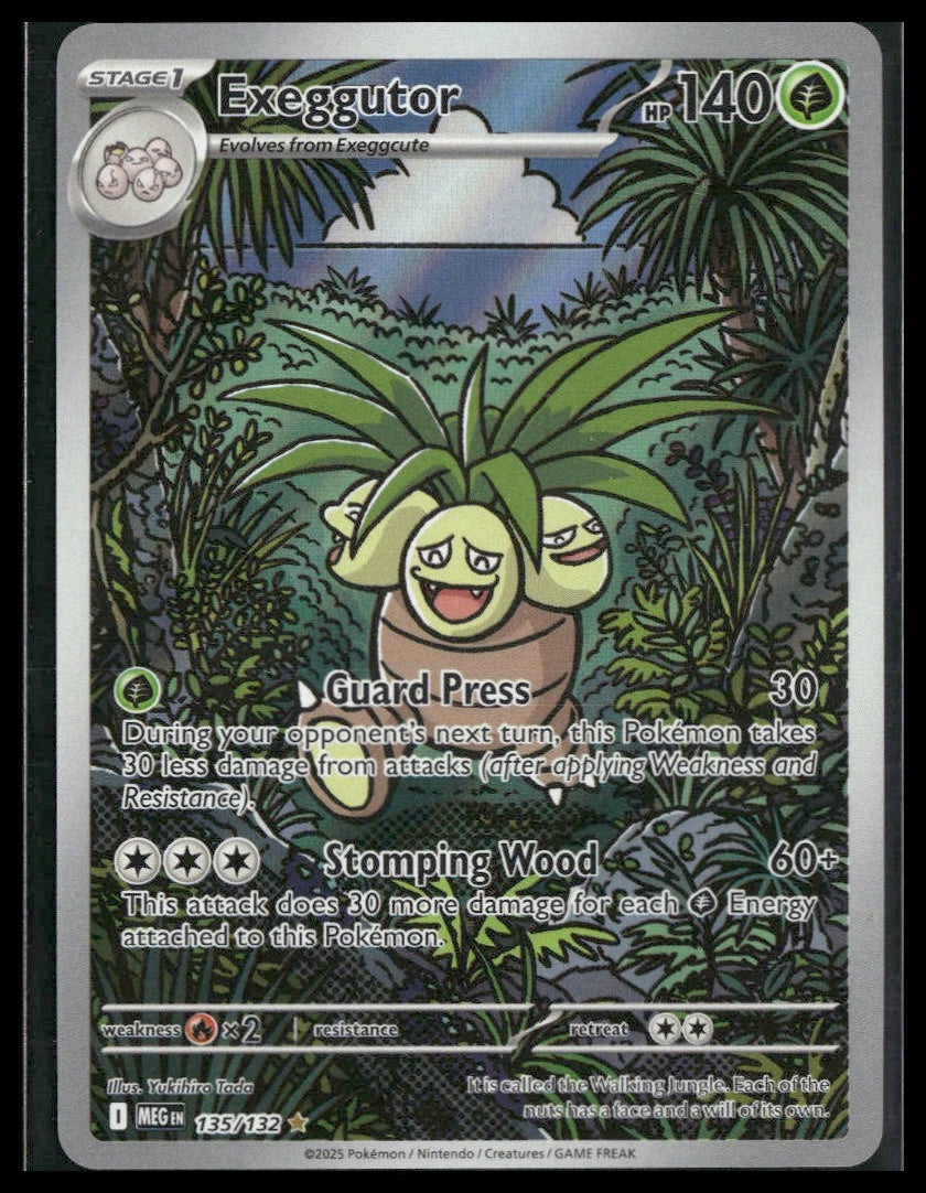 Exeggutor #135/132 Mega Evolution NM