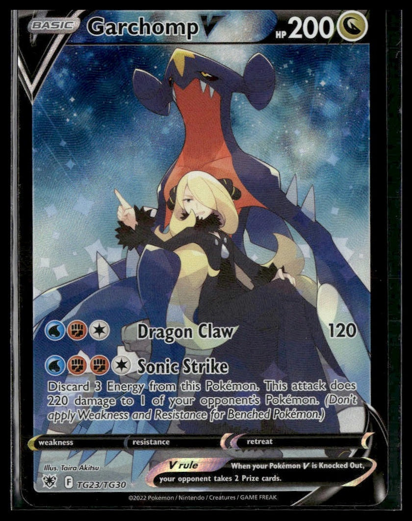 Garchomp V #TG23/TG30 Astral Radiance Trainer Gallery VLP