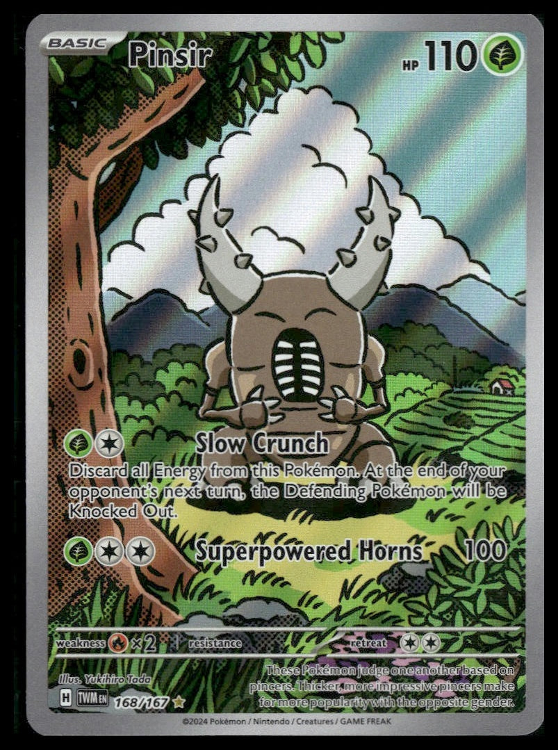 Pinsir #168/167 Twilight Masquerade NM