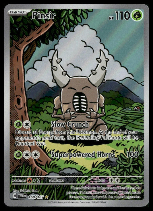 Pinsir #168/167 Twilight Masquerade NM