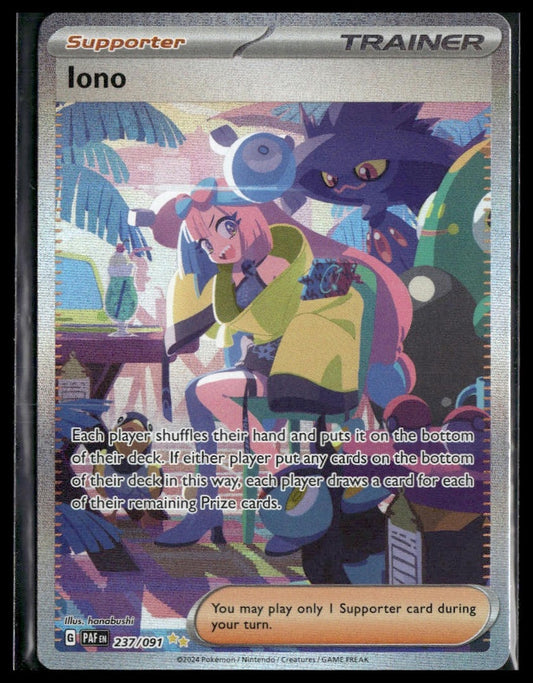 Iono #237/091 Paldean Fates NM