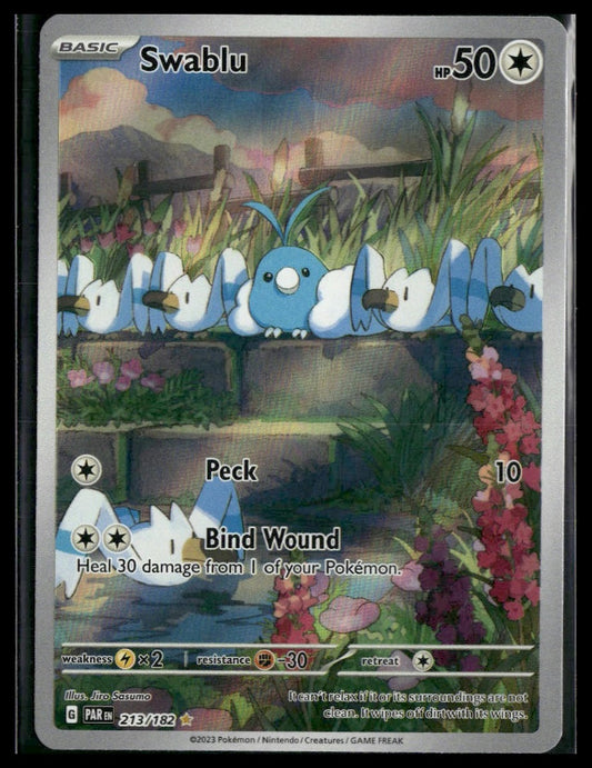 Swablu #213/182 Paradox Rift NM