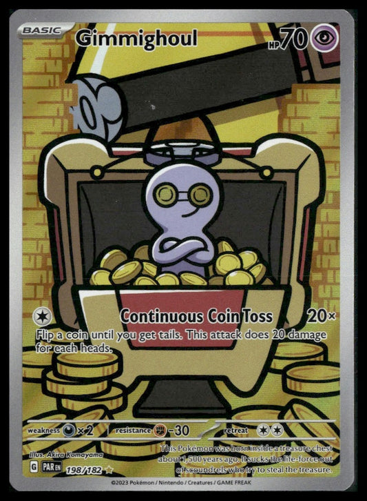 Gimmighoul #198/182 Paradox Rift NM