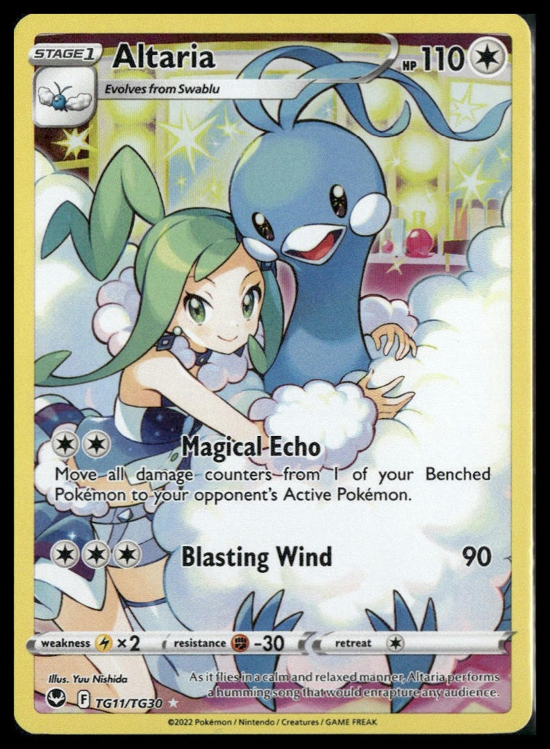 Altaria #TG11/TG30 Silver Tempest Trainer Gallery NM