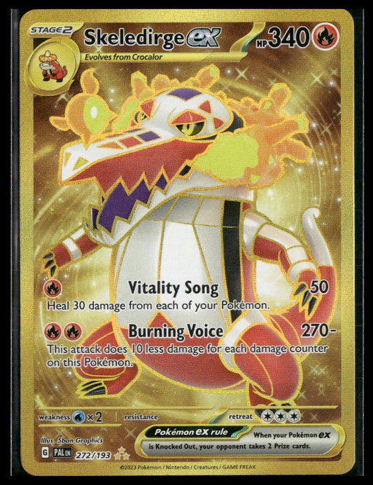 Skeledirge ex #272/193 Paldea Evolved NM