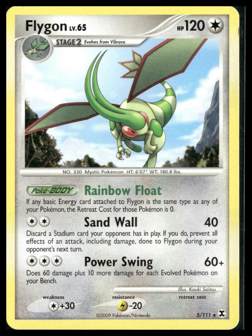 Flygon #5/111 Non Holo Deck Exclusive Rising Rivals LP